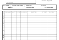 Packing Slip Template - Fill Online, Printable, Fillable with Blank Packing List Template