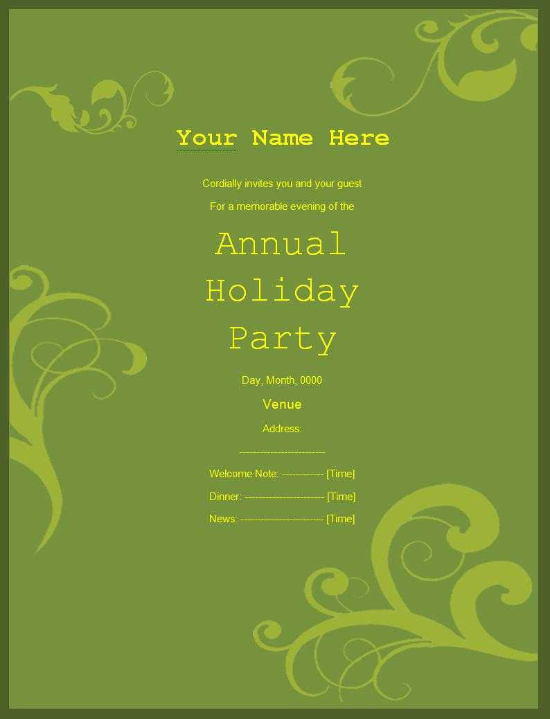 Party Invitation Templates | Free Printable Word Templates, Intended For Free Dinner Invitation Templates For Word
