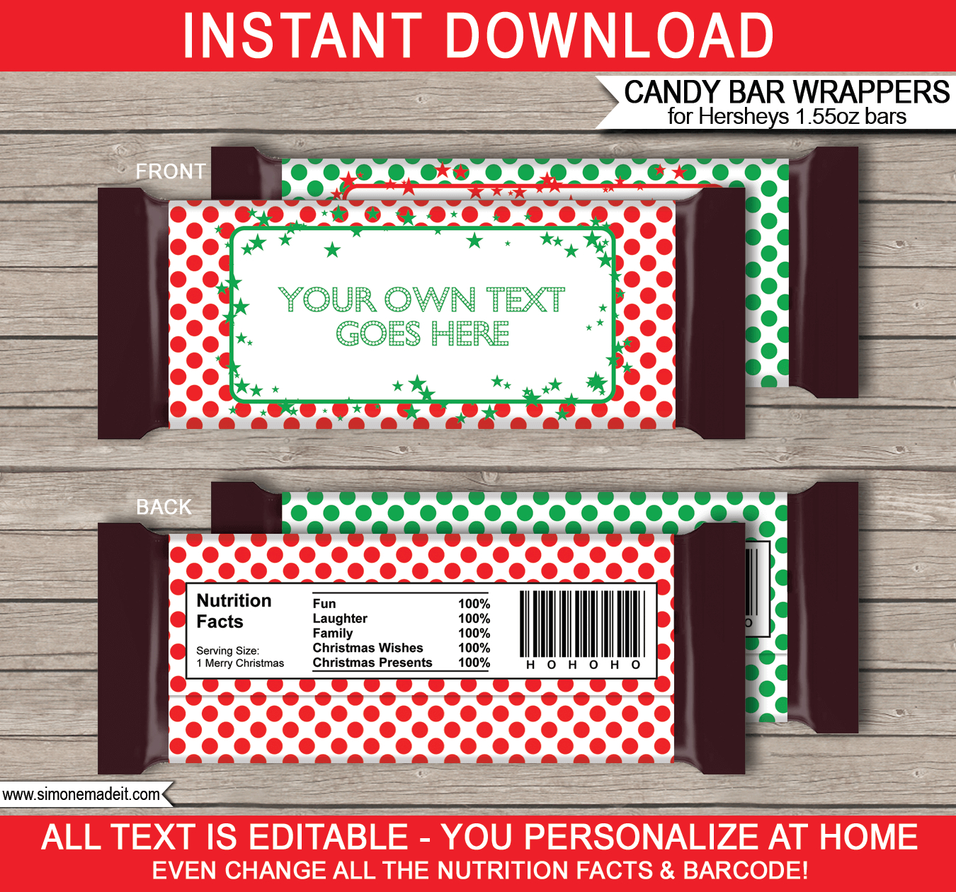 Personalized Candy Bar Wrappers Template – Dalep.midnightpig.co For Free Blank Candy Bar Wrapper Template