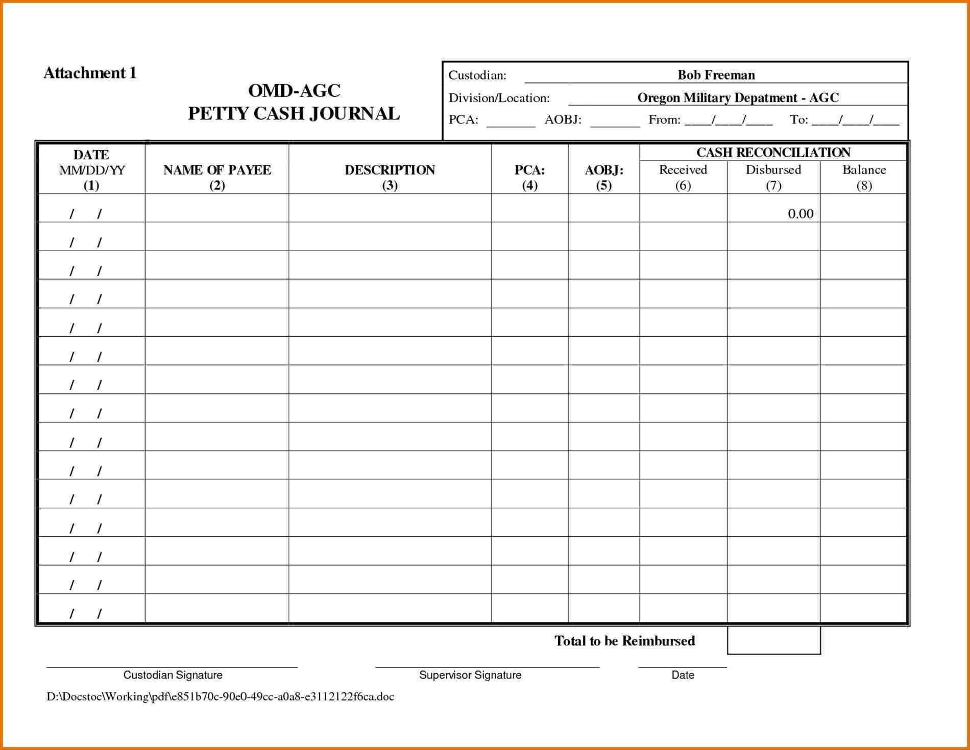 Petty Cash Expense Report Template – Calep.midnightpig.co Intended For Petty Cash Expense Report Template