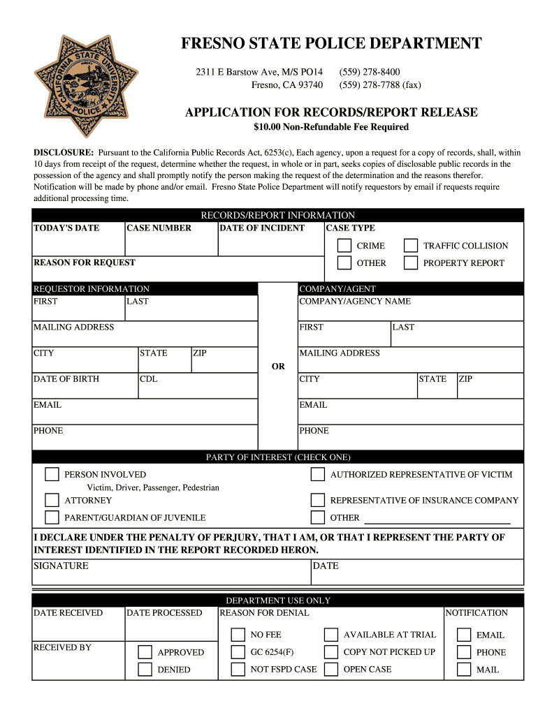 Police Report – Fill Online, Printable, Fillable, Blank Pertaining To Blank Police Report Template
