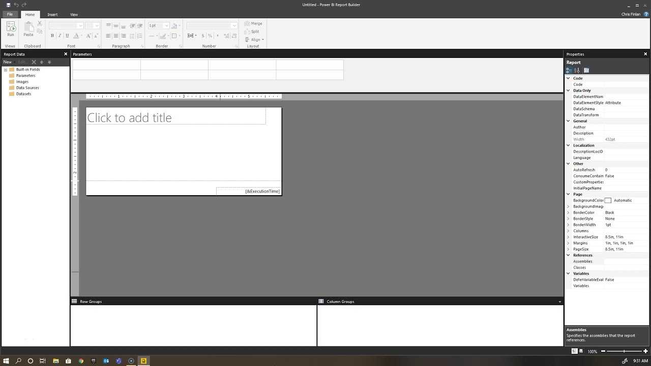 Power Bi Report Builder – Power Bi | Microsoft Docs In Report Builder Templates