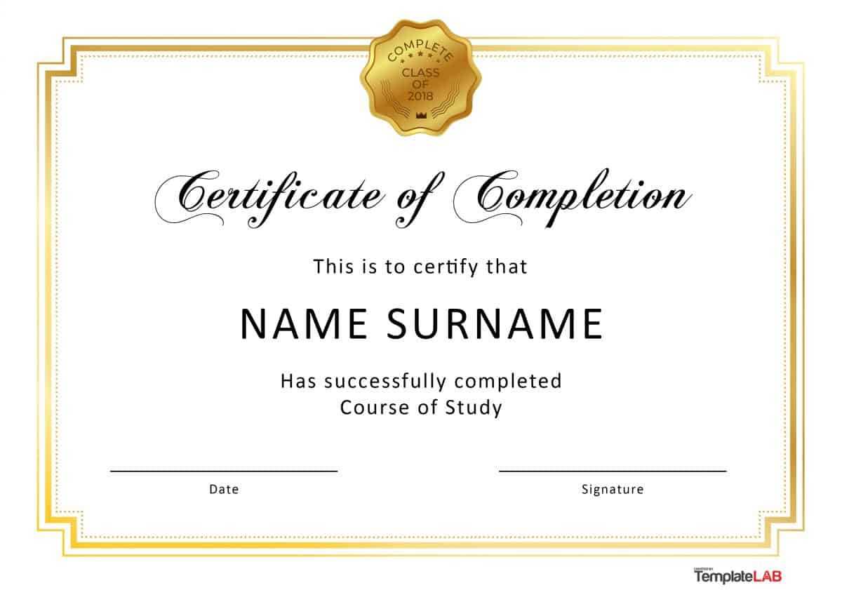 Printable Certificate – Dalep.midnightpig.co In Blank Certificate Of Achievement Template