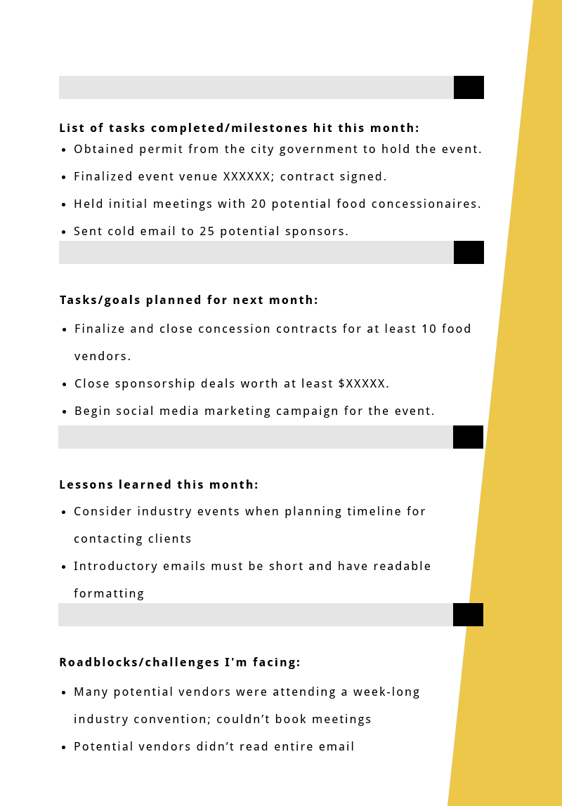 Progress Report: How To Write, Structure And Make It Regarding Research Project Progress Report Template