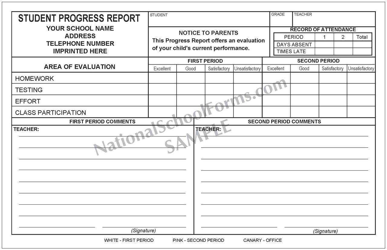 Progress Reports For Students – Calep.midnightpig.co Throughout Student Progress Report Template