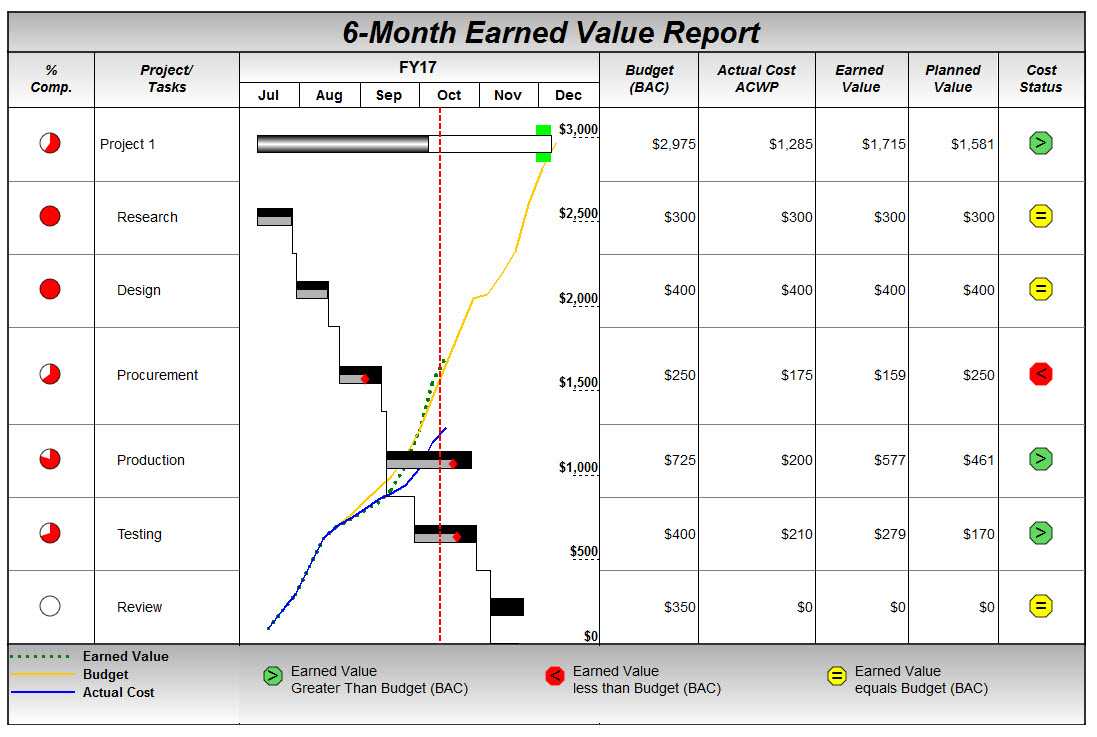 Project Management Software – Milestones Professional 2019 Inside Earned Value Report Template
