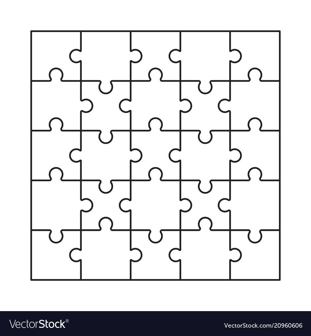 Puzzle Blank Template Within Blank Jigsaw Piece Template