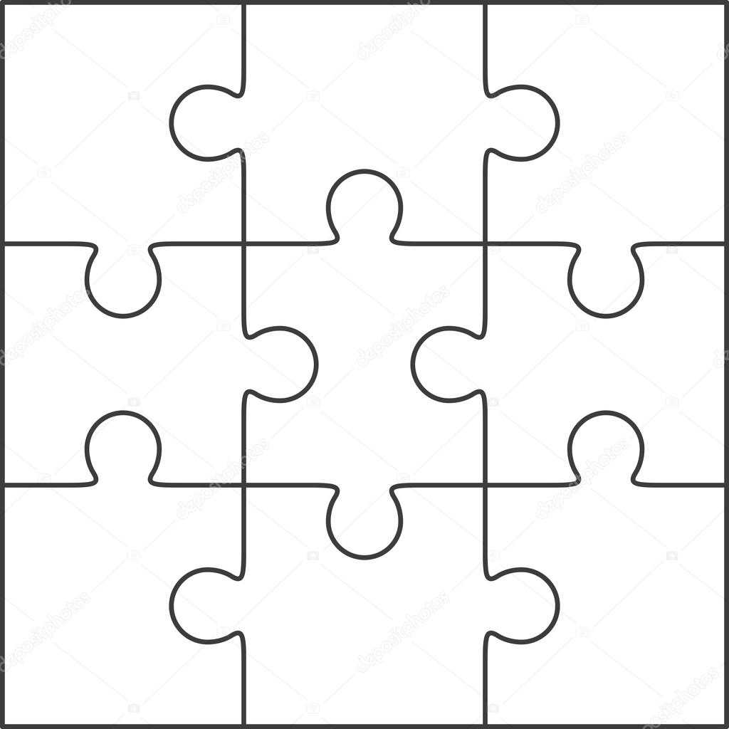 Puzzle Pattern – Calep.midnightpig.co With Blank Jigsaw Piece Template