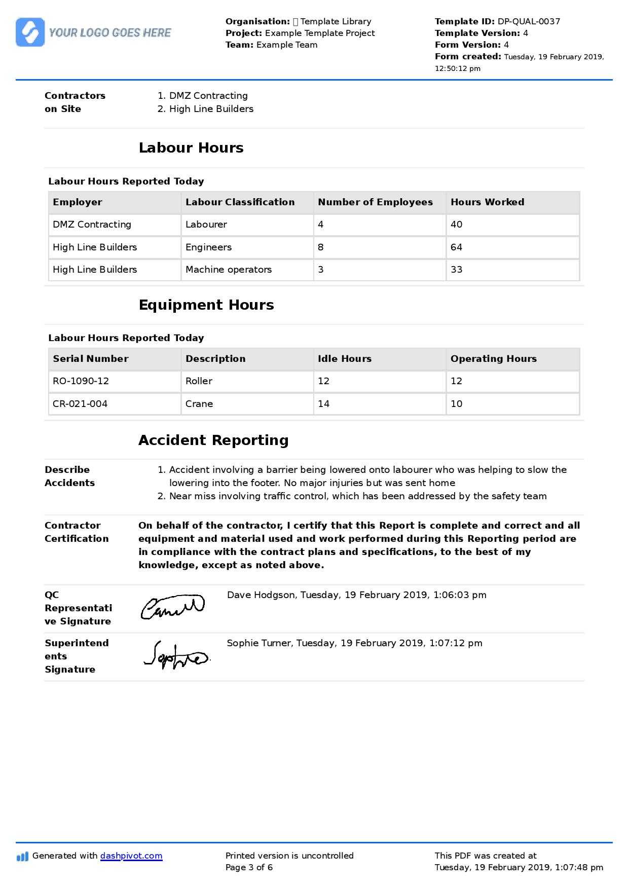 Qc Templates – Calep.midnightpig.co Throughout Welding Inspection Report Template