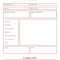 Red Middle School Report Card – Templatescanva With Report Card Template Middle School