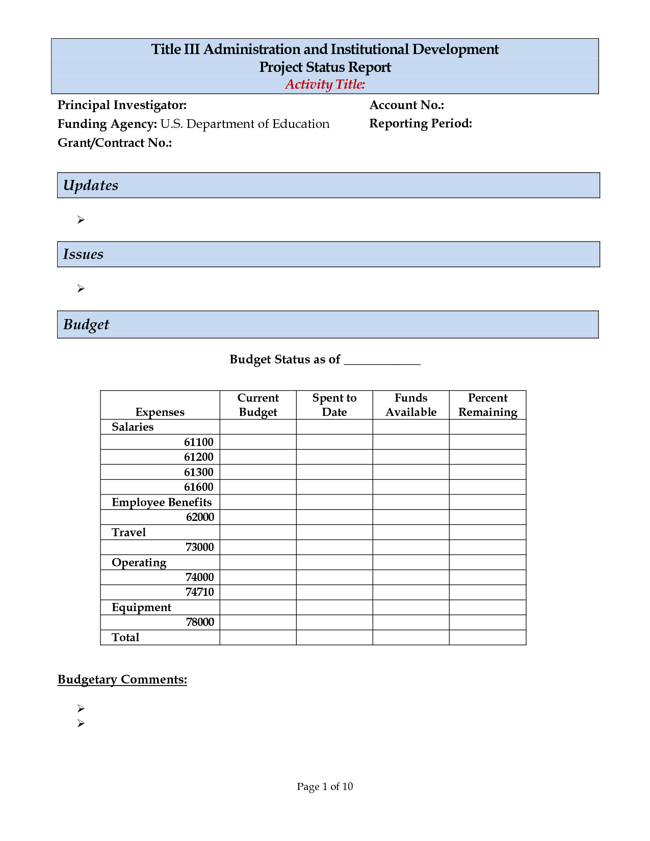 Replacethis] Monthly Project Status Report Template Designed Pertaining To Project Monthly Status Report Template