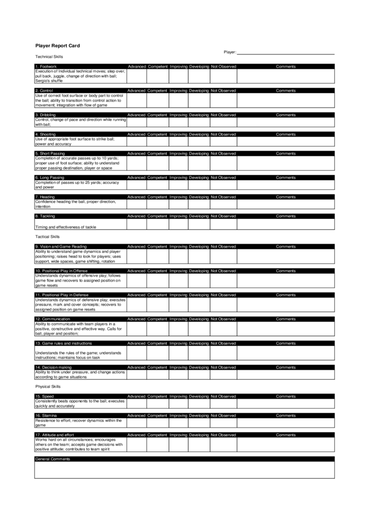 Report Card Template – 3 Free Templates In Pdf, Word, Excel With Regard To Character Report Card Template