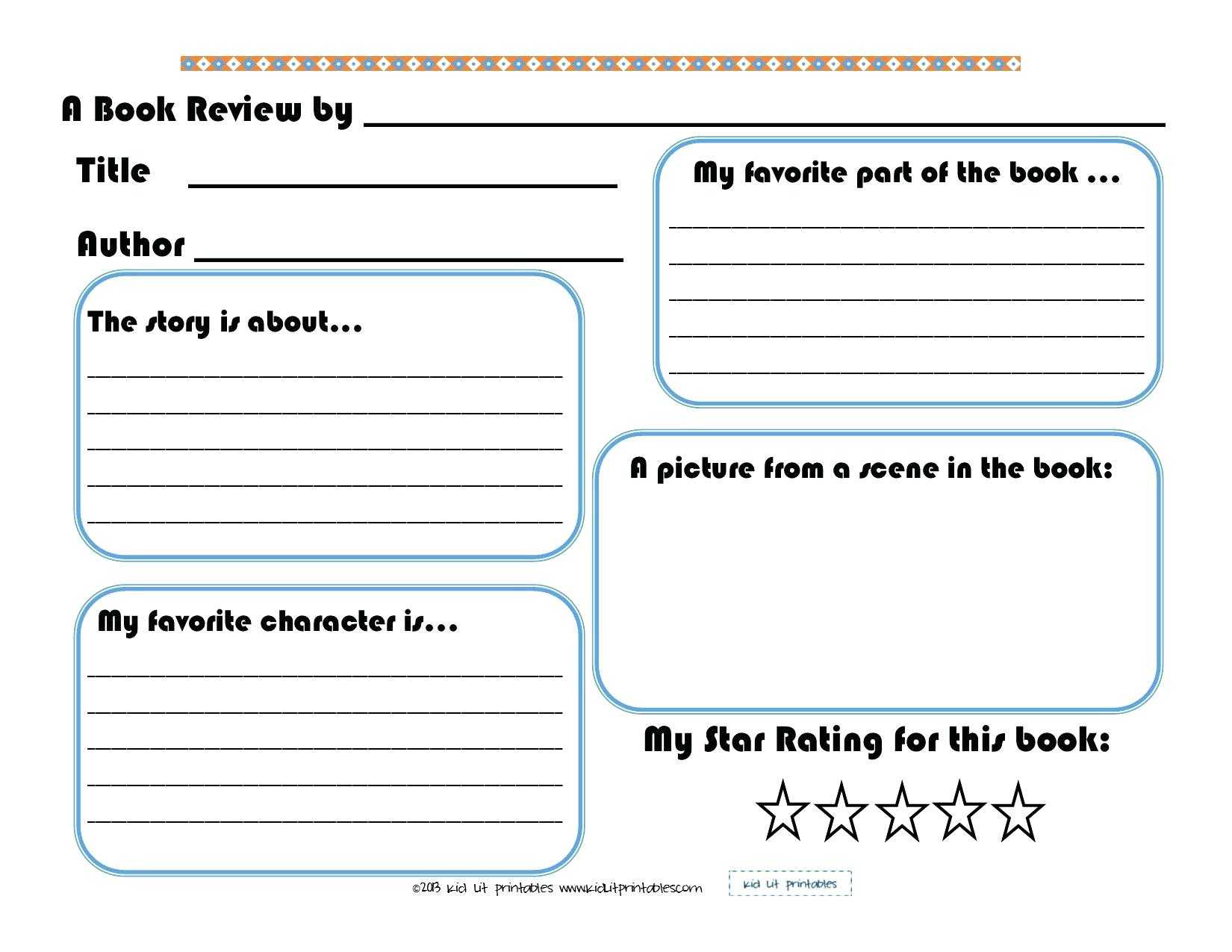 Report Writing Template Free – Calep.midnightpig.co With Sandwich Book Report Printable Template