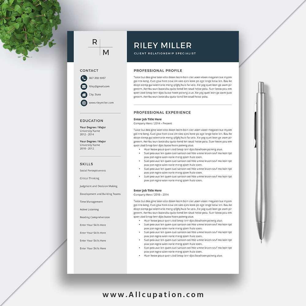 Resume Template Cover Letter References Office Word For Mac Regarding Resume Templates Word 2007