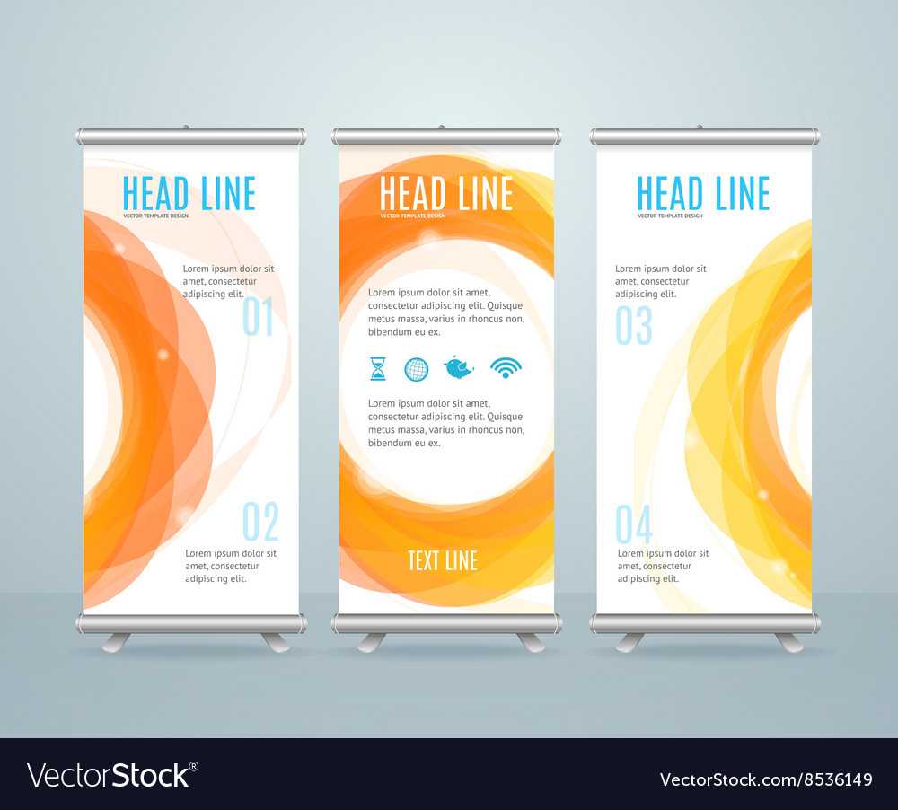 Roll Up Banner Stand Design Template Intended For Retractable Banner Design Templates