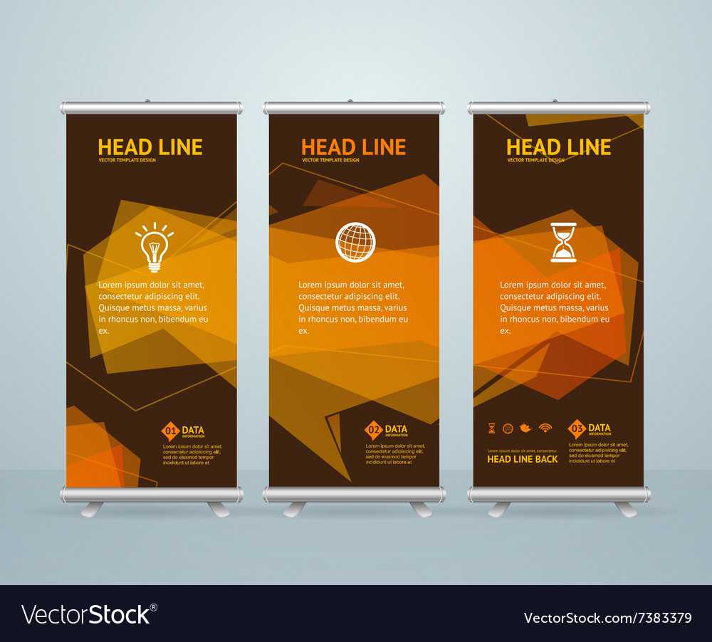 Roll Up Banner Stand Design Template Throughout Retractable Banner Design Templates