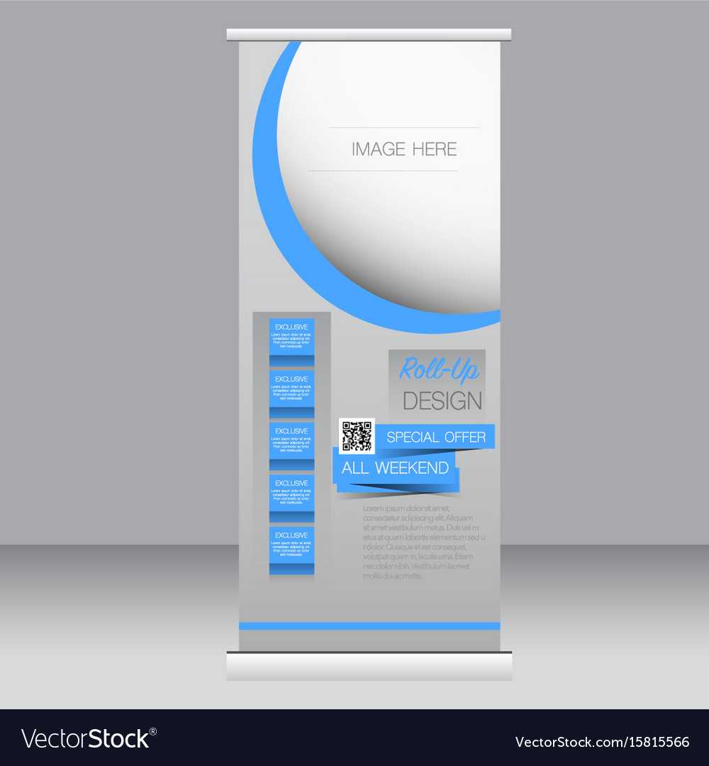 Roll Up Banner Stand Template Intended For Banner Stand Design Templates