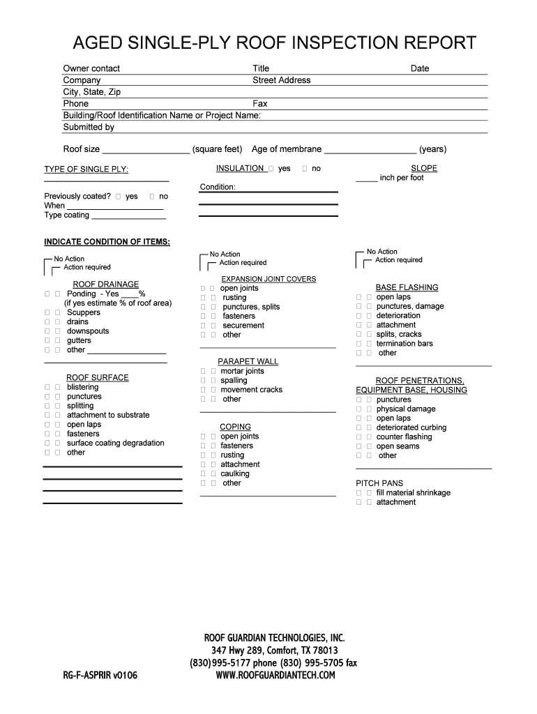 Roof Report Template – Fill Online, Printable, Fillable Within Roof Inspection Report Template