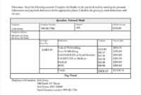 Sample Of Pay Stub Template Free - Calep.midnightpig.co pertaining to Pay Stub Template Word Document