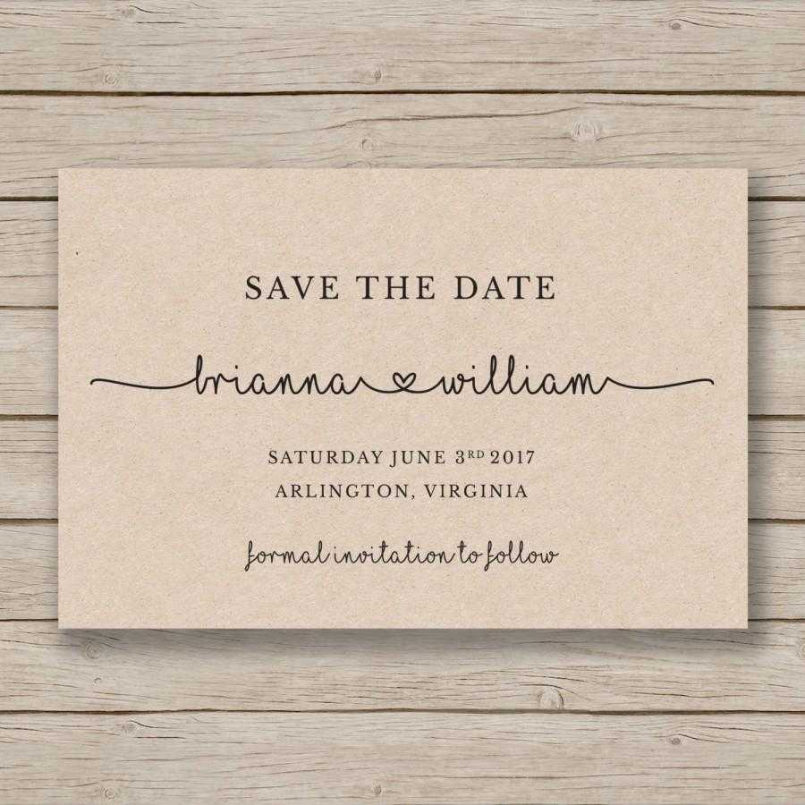 Save The Date Printable Template – Editableyou In Word With Save The Date Template Word