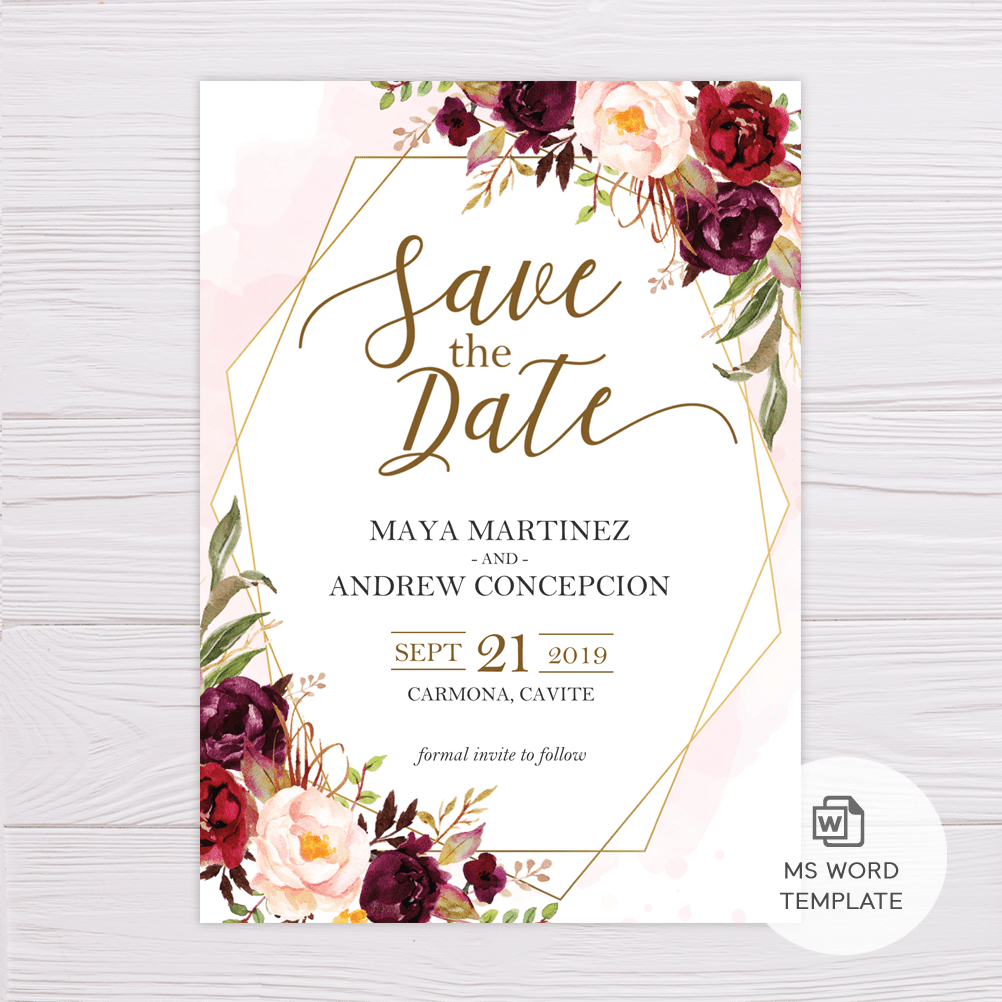 Save The Date Templates – Dalep.midnightpig.co Inside Save The Date Template Word