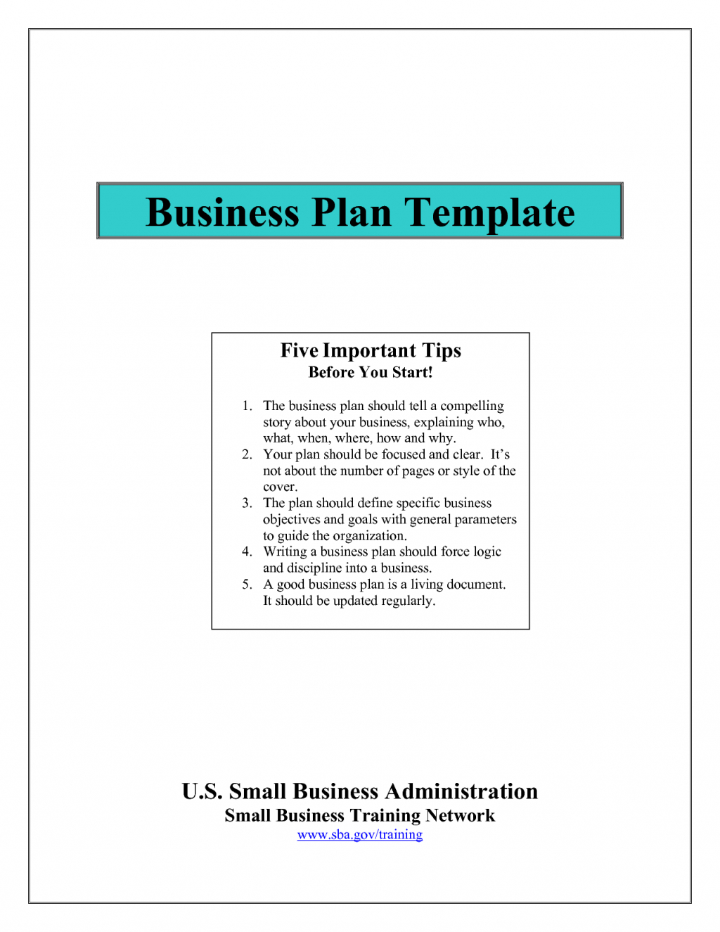 Sba Gov Business Plan Examples Template Sbar For Small Regarding Sbar Template Word