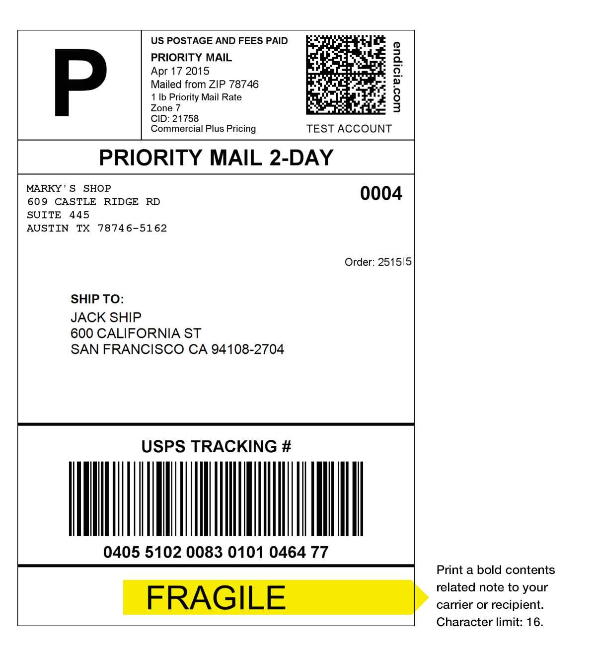 Shipping Label Format – Dalep.midnightpig.co In Fedex Label Template Word