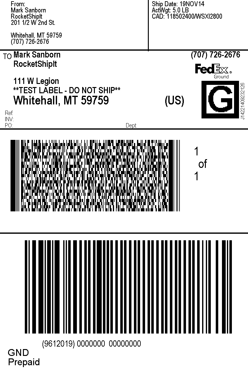Shipping Label Format - Dalep.midnightpig.co Within Fedex Label Template Word