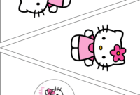 Simple Cute Hello Kitty Free Printable Kit. - Oh My Fiesta inside Hello Kitty Birthday Banner Template Free