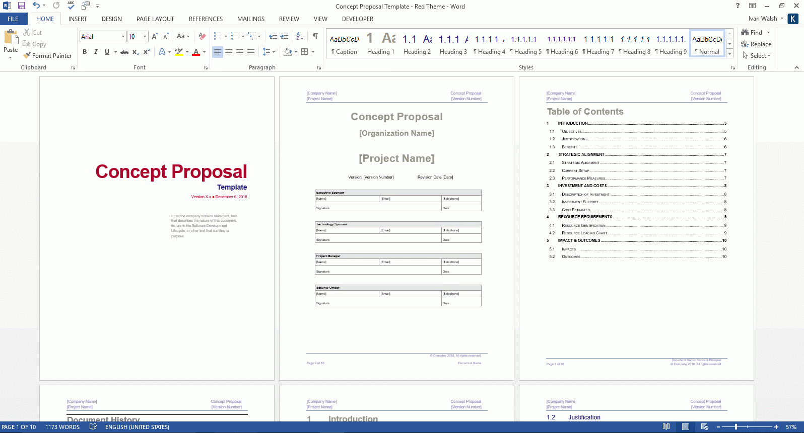 Software Proposal Template Word – Dalep.midnightpig.co With Free Business Proposal Template Ms Word