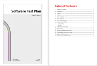 Software Test Plan Template - Word Templates for Test Template For Word