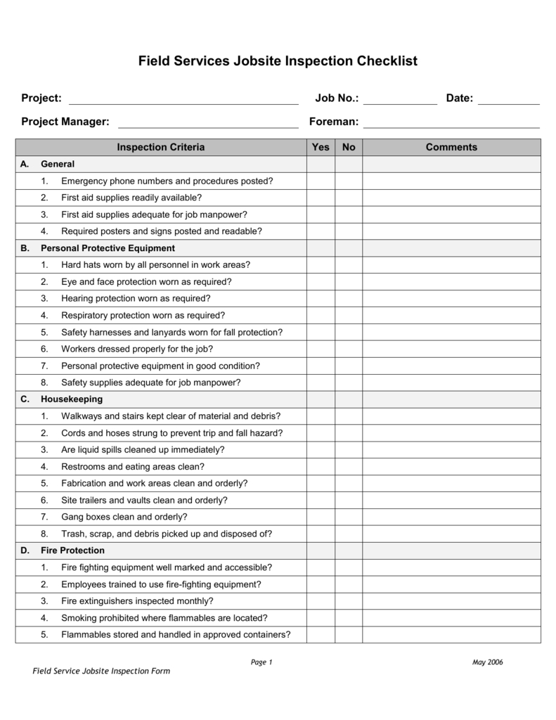 Spreadsheet Pection Checklist Templates Format Template Free Inside Home Inspection Report Template Free
