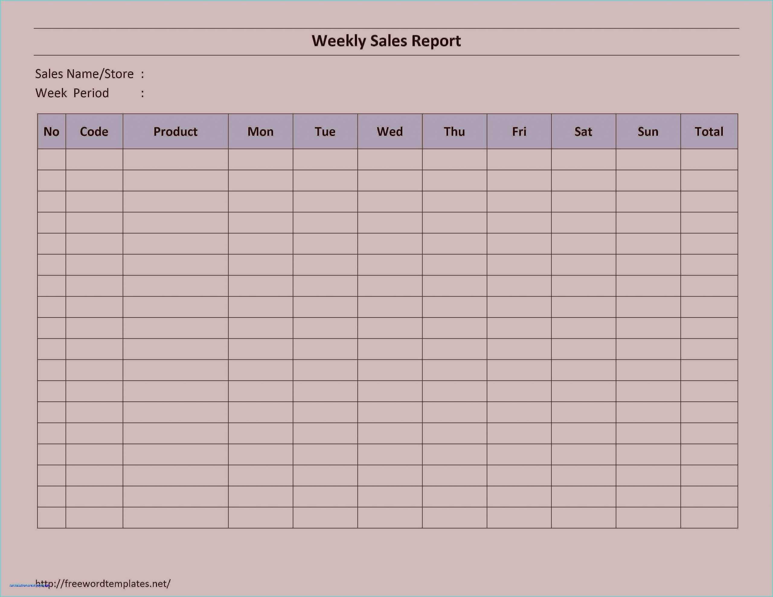 Spreadsheet Report And Weekly Sales Template Activity For Weekly Activity Report Template