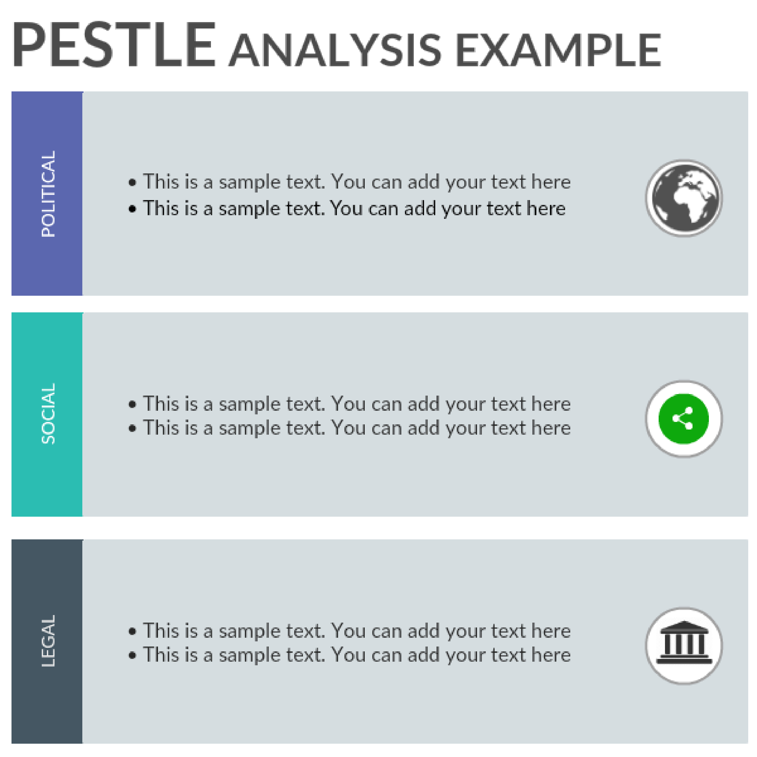 Steeple Analysis Example Template | Creately With Pestel Analysis Template Word