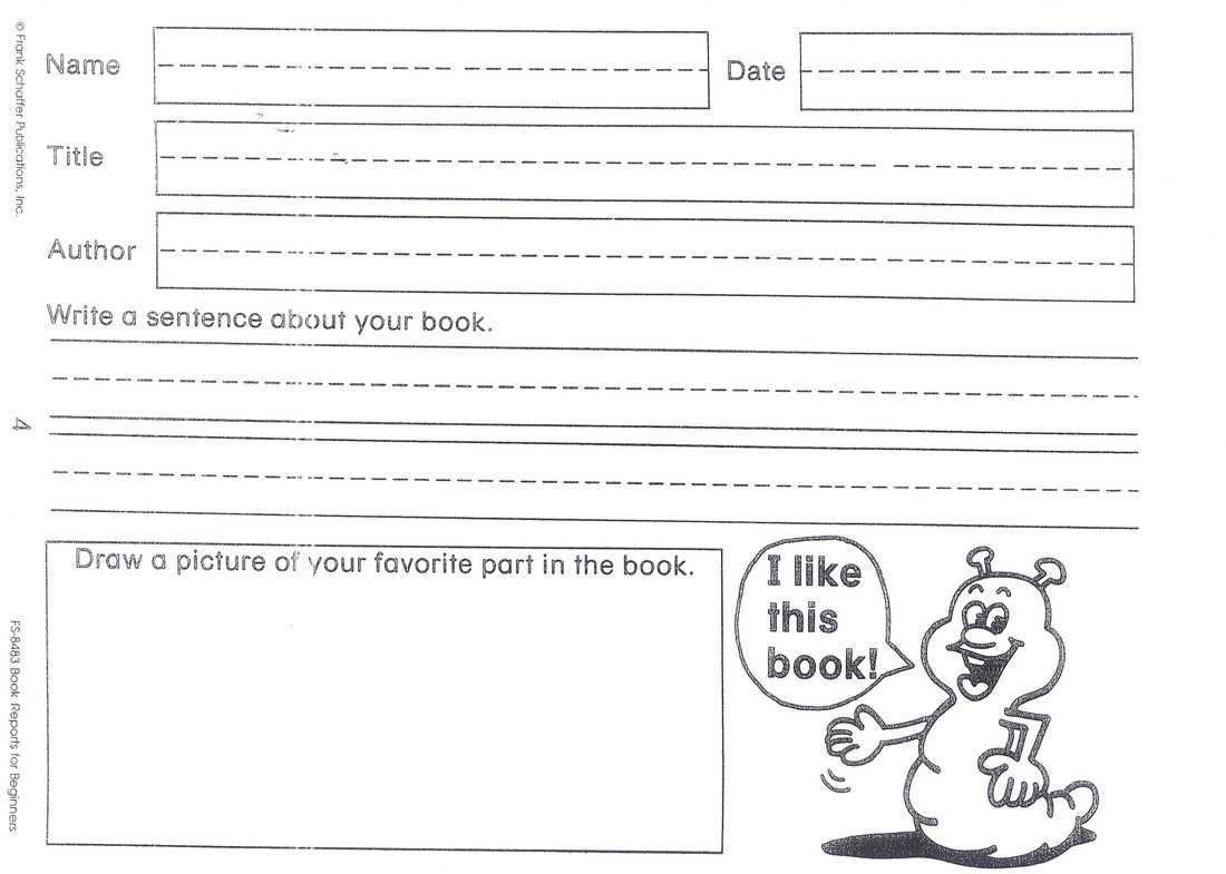 Summer Book Report – Mrs. Kozlowski's First Grade Throughout Book Report Template Grade 1