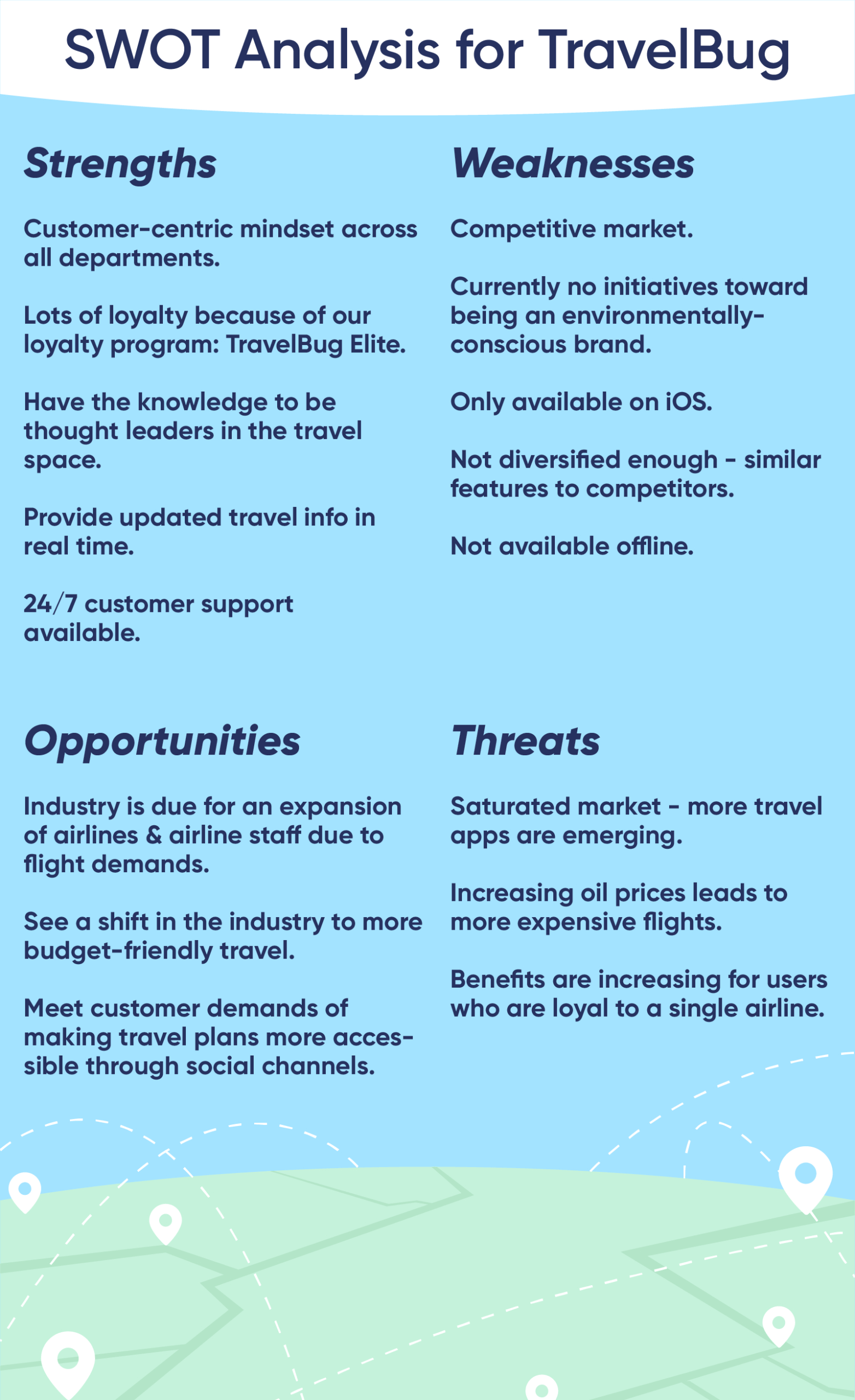 Swot Analysis: Identifying Opportunities And Threats Across In Strategic Analysis Report Template