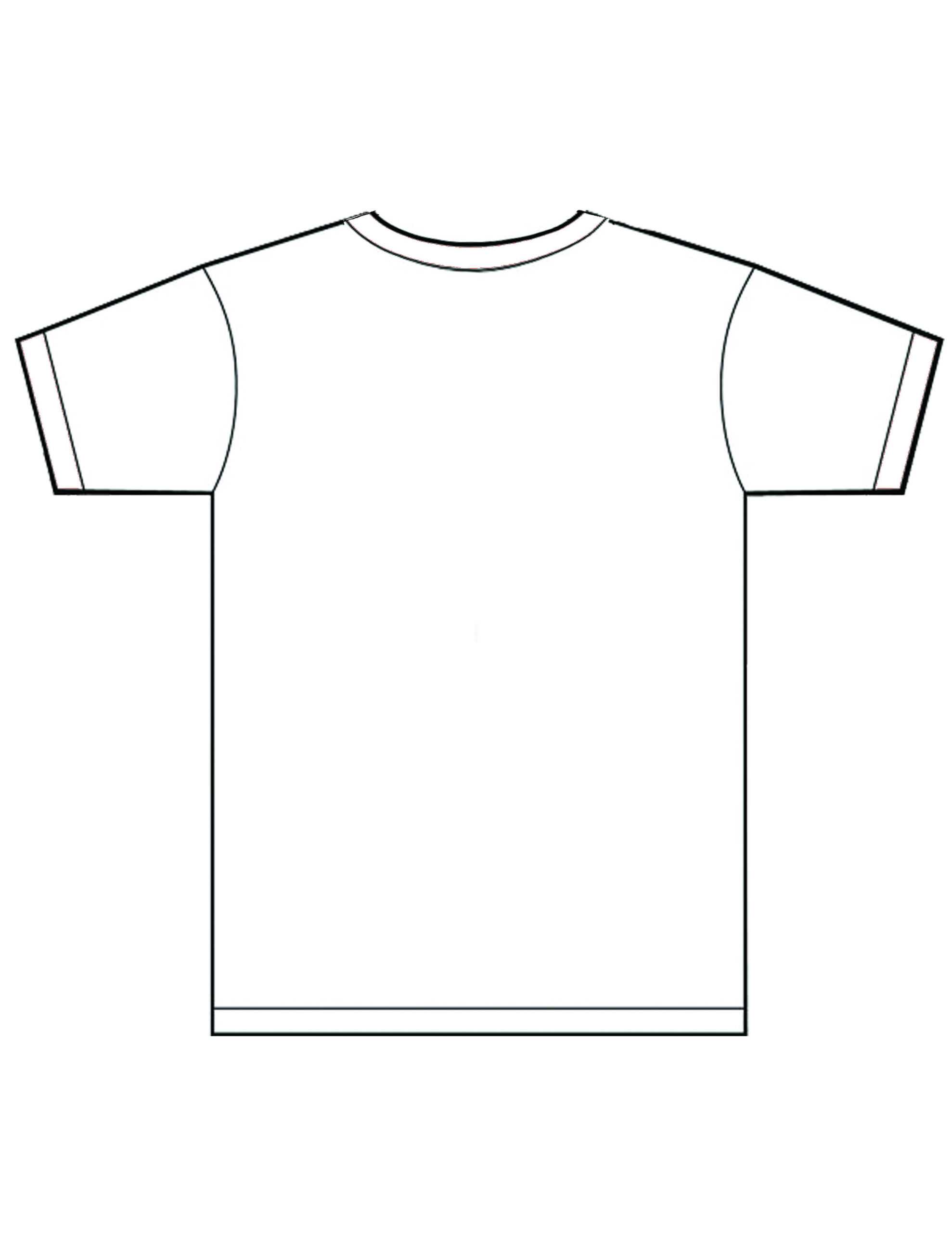 T Shirt Design Pdf – Yeppe.digitalfuturesconsortium Regarding Blank Tshirt Template Pdf