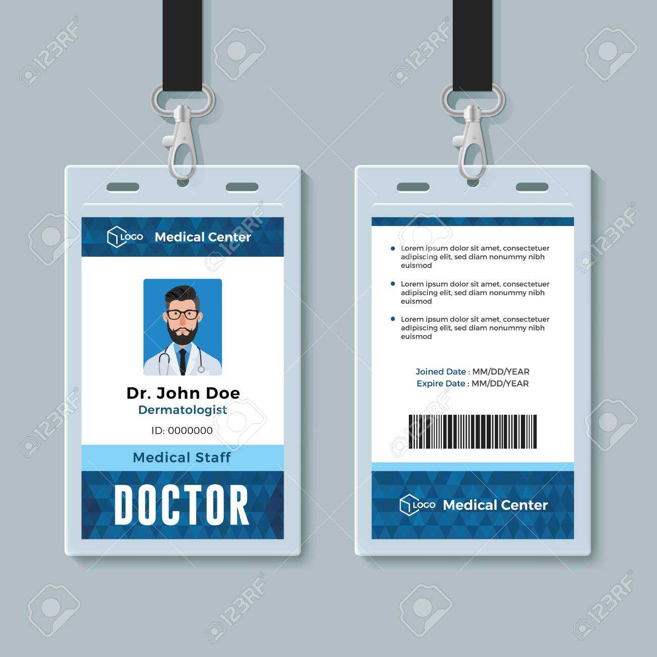 Template For Id Badge – Calep.midnightpig.co Pertaining To Id Badge Template Word