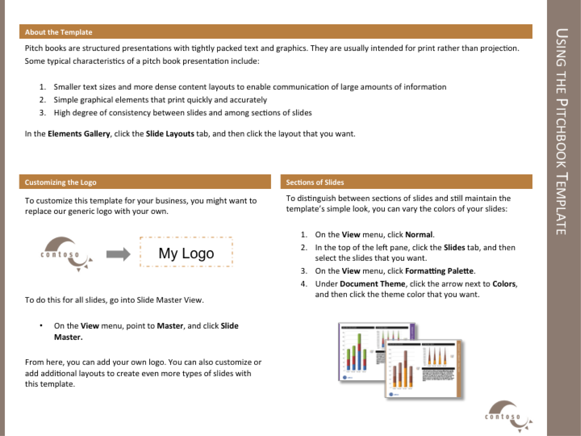 Template For The Report Regarding Report Content Page Template