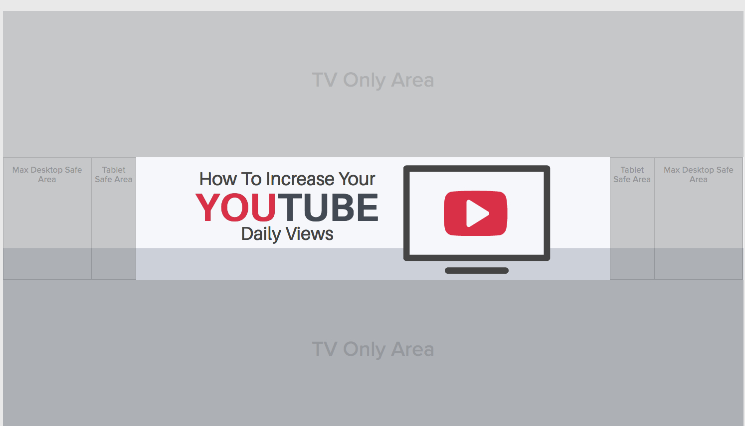 The Ideal Youtube Channel Art Size & Best Practices Regarding Youtube Banner Size Template