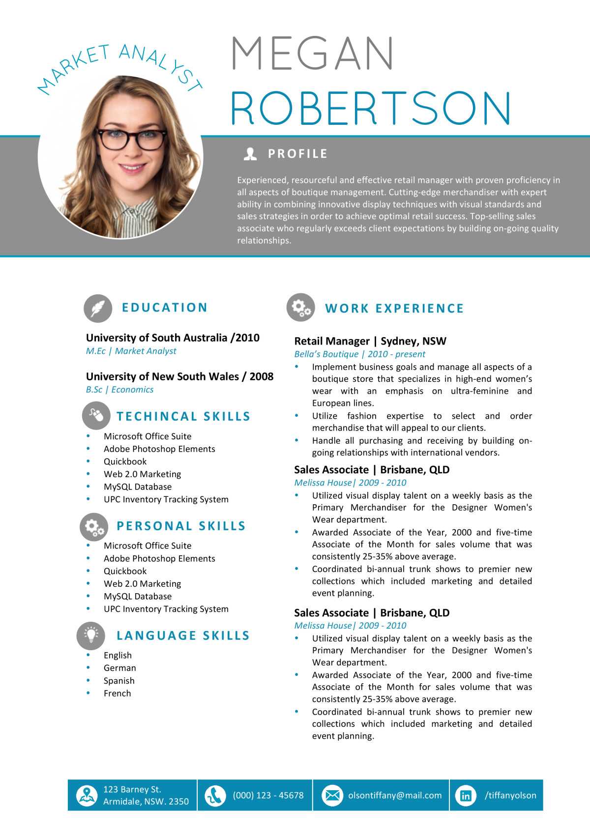 The Megan Resume Pertaining To Magazine Ad Template Word