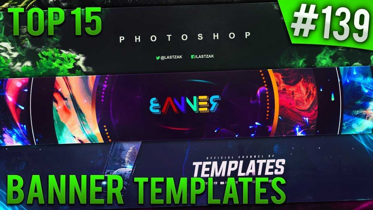 Top 15 Photoshop Banner Templates #139 (Free Download) Pertaining To Banner Template For Photoshop
