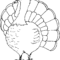 Turkey Drawing Outline At Paintingvalley | Explore Intended For Blank Turkey Template