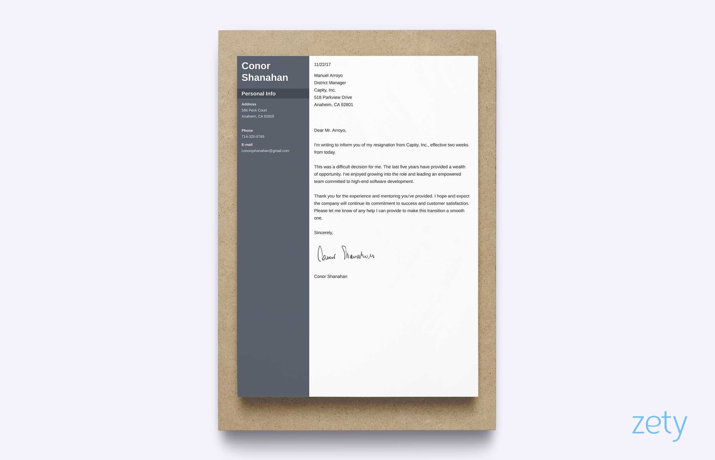 Two Weeks Notice Letter (Template And Writing Guide) In 2 Weeks Notice Template Word