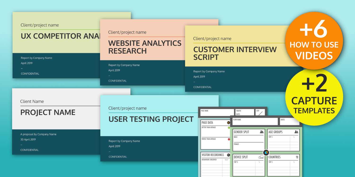 Ux Design Templates – User Research Reports And Guides Inside Ux Report Template