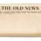 Vintage Newspaper Template. Folded Cover Page Of A News Magazine Throughout Blank Old Newspaper Template