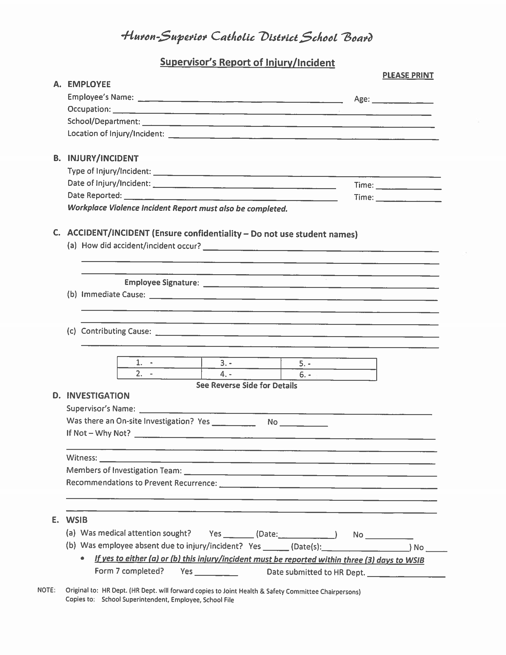 Violence Incident Report – Dalep.midnightpig.co With Incident Report Form Template Qld