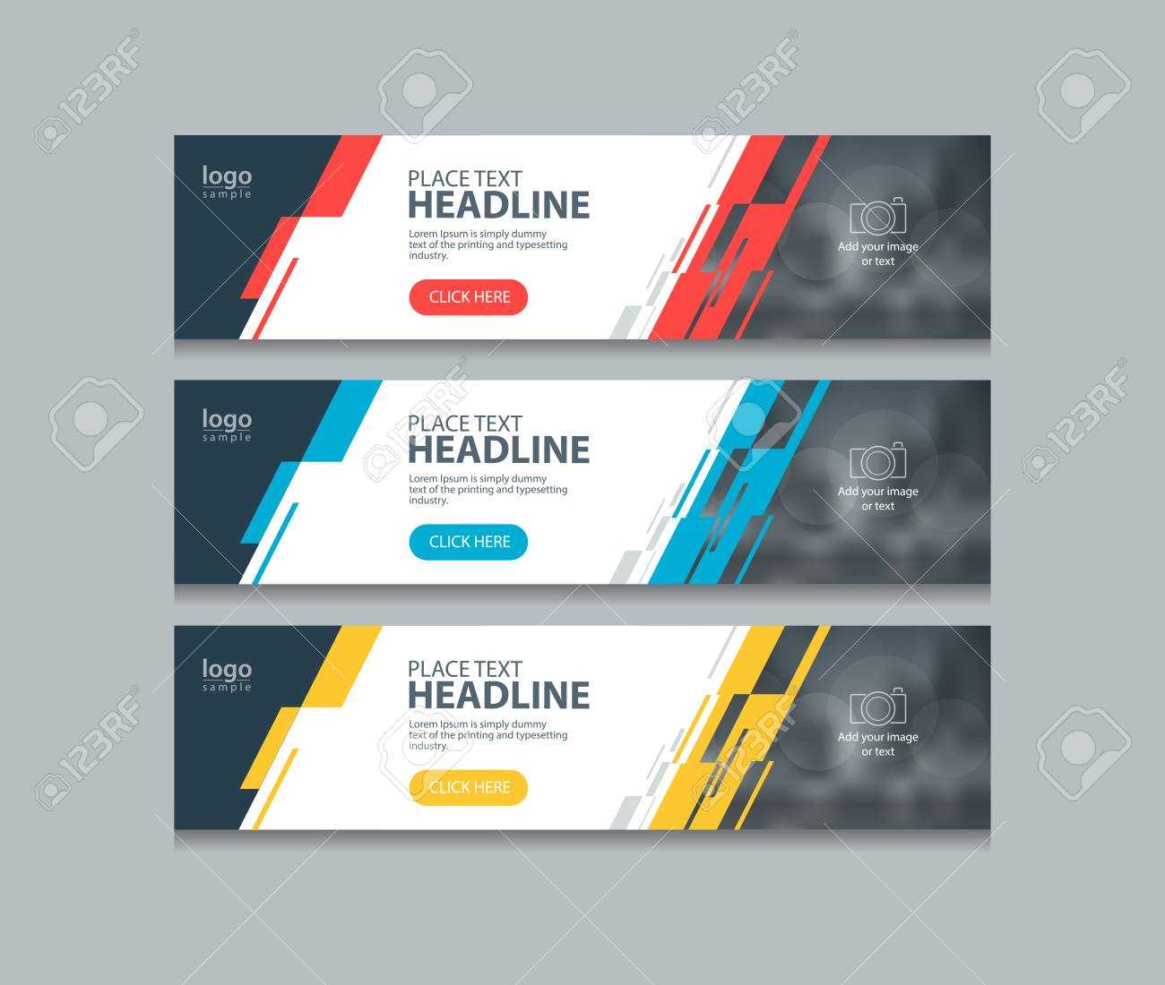 Website Banner Design Templates – Yeppe Inside Website Banner Design Templates
