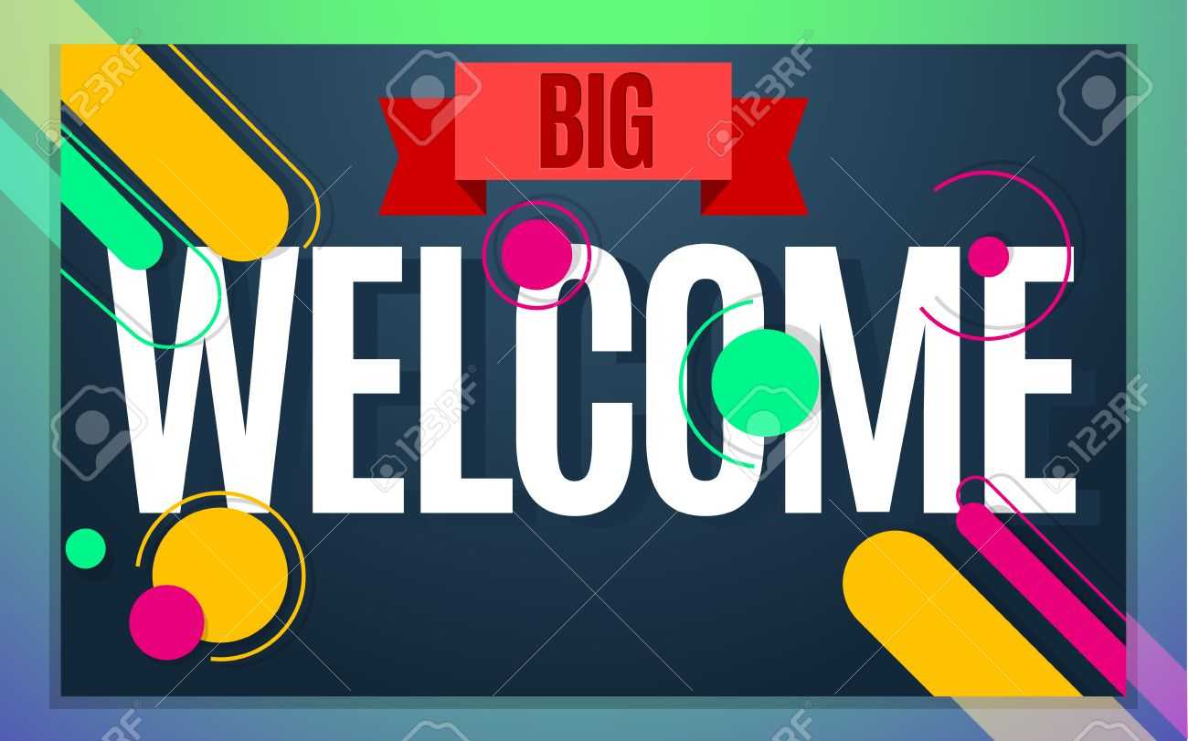 Welcome Banner Design – Calep.midnightpig.co Within Welcome Banner Template