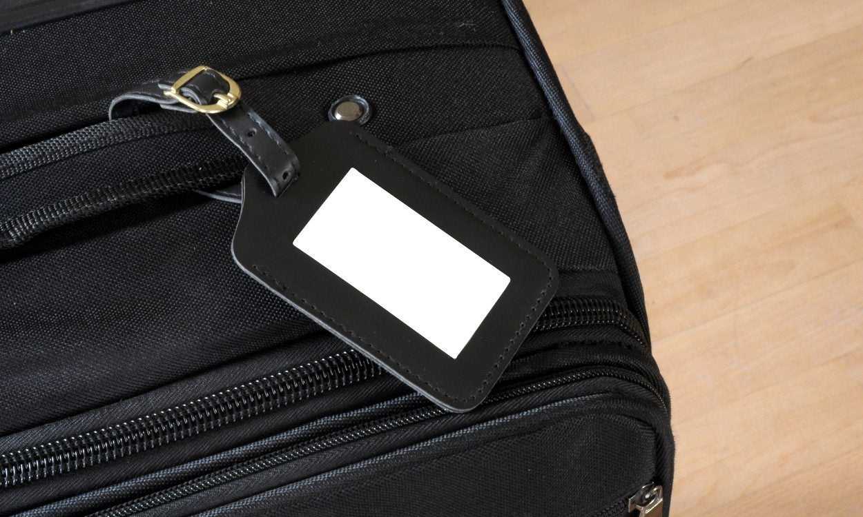 What Information To Put On Luggage Tags | Overstock Pertaining To Luggage Tag Template Word
